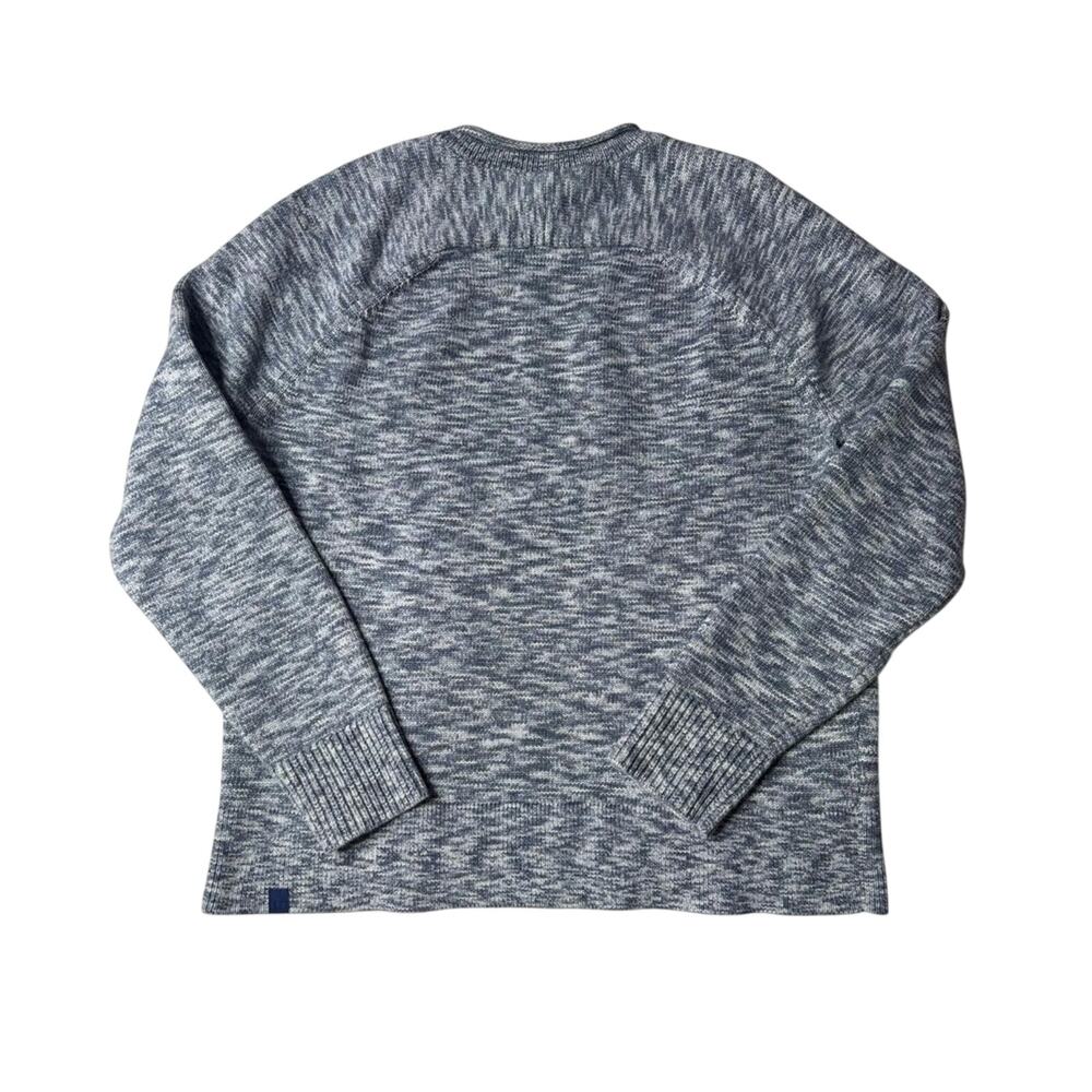 Lululemon Athletica Sweater Night Sea Blue Boxy Cotton Blend Size Medium - Picture 3 of 10